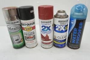 lot 255 image: spray paint & boot protector