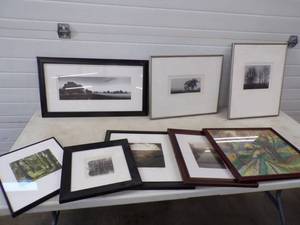 lot 9 image: Framed and Matted Prints and Artwork
