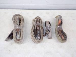 lot 83 image: 3 -2 Ratchet Straps and one 1 Ratchet Strap