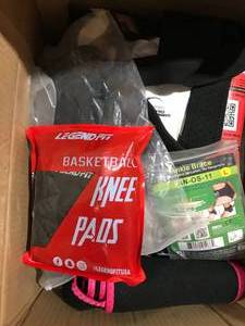 lot 62 image: ASSORTED KNEE BRACES TO SWEAT VESTS