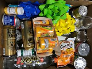 lot 61 image: PAST DATED FOOD-DRINK BOX