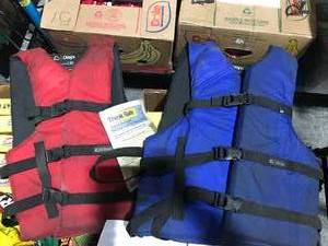 lot 139 image: LIFE JACKETS
