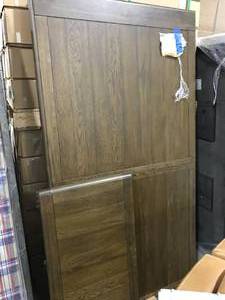 lot 25 image: SOLID WOOD TABLE TOP WITH EXTRA INSERTS