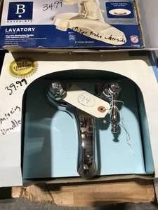 lot 94 image: BATHROOM FAUCETS