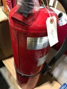 lot 96 image: LARGE FIRE EXTINGUISHER
