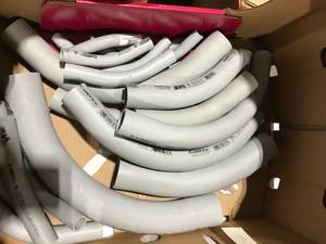 lot 97 image: GREY PVC PIPING