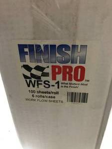 lot 93 image: FINISH PRO WORK SHEETS