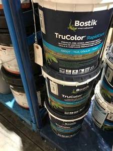 lot 75 image: BOSTIK TRUCOLOR GROUT