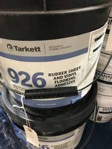 lot 73 image: TARKETT FLOORING ADHESIVE