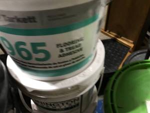 lot 72 image: ASSORTED FLOORING ADHESIVE