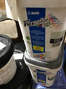 lot 68 image: MAPEI FLEXCOLOR 3D
