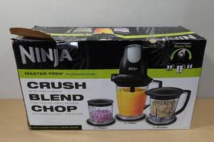 lot 25 image: Ninja Master Prep Professional Food Processor