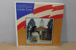 lot 111F image: Vinyl Record - Loretta Lynn - God Bless America Again