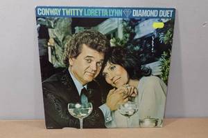 lot 111I image: Vinyl Record - Conway Twitty Loretta Lynn - Diamond Duet