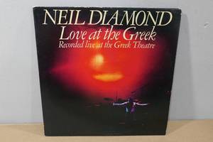 lot 112L image: Vinyl Record - Neil Diamond - Love at the Greek