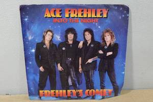 lot 114 image: Vinyl Record Photo Jacket Single - Ace Frehley - Into the Night