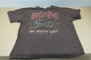 lot 123 image: ACDC We Salute You 1981 T-Shirt - Large