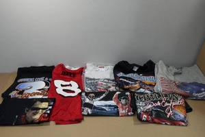 lot 130 image: Assorted Dale Earnhardt and Earnhardt Jr T-Shirts