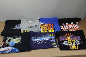 lot 131 image: Assorted NASCAR T-Shirts