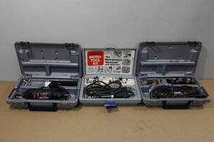 lot 75 image: 3 Dremel Tools