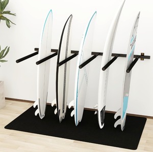 lot 44 image: Paddle BoardSurfboard Rack with Rubber Mat