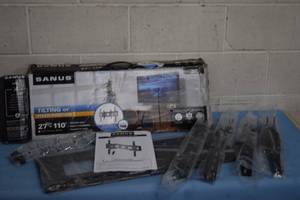 lot 12 image: Sanus Universal Tilting Low Profile TV  Monitor Wall Mount for 27 - 110 Displays    ($139 on Amazon)