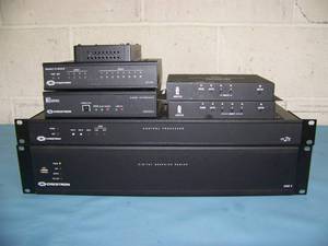 lot 40 image: Miscellaneous LOT of Professional Crestron Audio Video Control Items  Equipment  Accessories