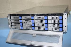 lot 10 image: Areca Technology Professional Rackmount Video Computer 16-Bay Hard Drive Enclosure System - 96TB Media RAID Storage