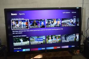 lot 3 image: Sharp Aquos 80 Commercial-Grade Full HD 1080p Interactive Display Monitor - Model PN-C805B
