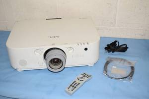 NEC PA571W Large Venue Widescreen 5700-Lumen WXGA Professional 3LCD Projector with HDMI