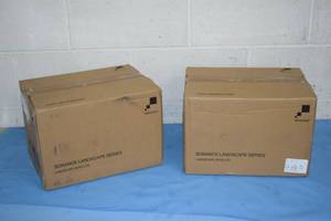 lot 105 image: New in Box  PAIR of Sonance LS6T SAT Landscape Series Outdoor Weatherproof Speakers - $725Each at Best Buy
