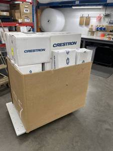 lot 127 image: Miscellaneous LARGE Lot of New & Open Box Crestron Electronics Audio Video Control Items & Equipment
