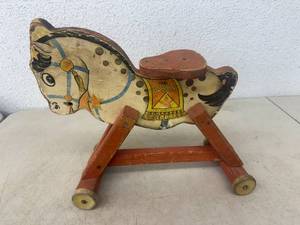 Antique Fisher Price Toys 765 Dobbin Horse