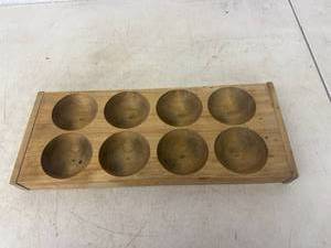 lot 11 image: Antique Bank Coin Tray From Wells County State Bank Fesseden ND