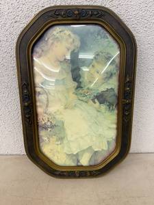 lot 14 image: Antique Frame & Artwork
