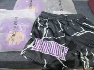 lot 48 image: 4 pr GymWolf Small Mens Shorts NWT...