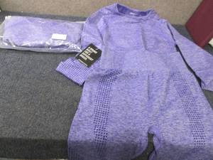 2 Large Gym Wolf Yoga Sets...