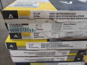 lot 93 image: 6 Cases Armstrong Flooring Universa...