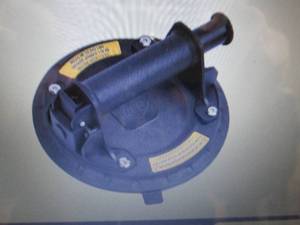 lot 112 image: QEP 8 in. Vacuum Pump Suction Cup f...