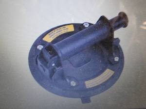 lot 116 image: QEP 8 in. Vacuum Pump Suction Cup f...