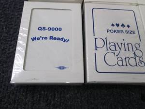 lot 125 image: 12 Decks Poker Playing Cards...