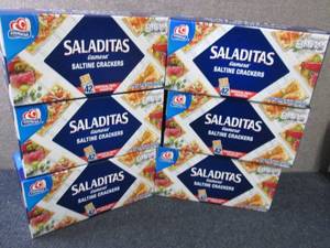 lot 168 image: 6 Boxes 42 pk Saladitas Saltine Cra...