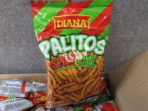 lot 170 image: 24- 5.6 oz Diana Palitos Spicy Lime...