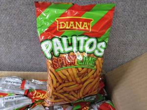 lot 171 image: 24- 5.6 oz Diana Palitos Spicy Lime...