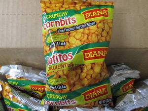 lot 174 image: 35- 4.05 oz Diana Crunchy Cornbits ...