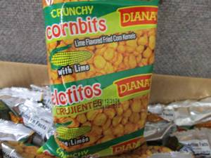 lot 183 image: 35- 4.05 oz Diana Crunchy Cornbits ...