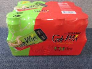 lot 200 image: 12- 16 oz Code Mix Energy Drink wit...
