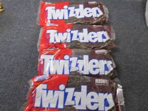 lot 258 image: 4- 12 oz Chocolate Twizzlers...