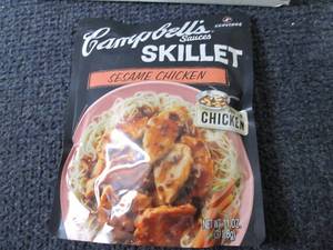lot 283 image: 6- 11 oz Campbells Sesame Chicken ...