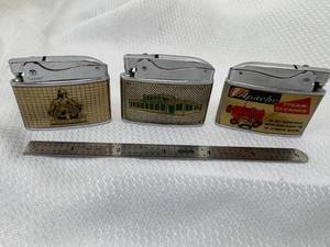 lot 16-C2025 image: 3 Vintage 1950s Super Lighters Apache Steam Cleaners, Pilot Lif by Lansing No. 1743 & Ryall Electric by Colson